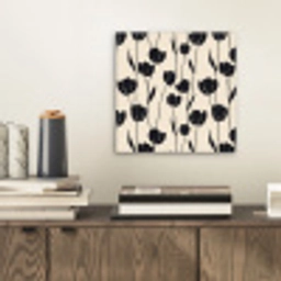 Tulpen - Patroon - Zwart aluminium wit klein 46 -sfeer1