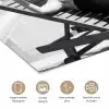 Glamour - Modern - Zwart - Wit poster papier klein -closeup_NL