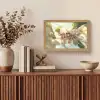 Bloesems - Zonlicht - Quote - Wit Light Box met kabel (Tafellamp) klein -sfeer2