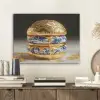 Delftsblauw - Goud - Burger PET vilt klein -sfeer1
