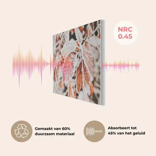 Bladeren - IJs - Winter - Natuur PET vilt klein -USP_NL