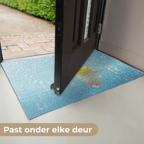 Bubbels - Badeend - Geel Deurmat klein -USP_NL