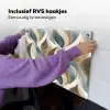 Abstract - Golven - Kleurrijk Inductie beschemer met haakjes klein 777 -ky-ophangen-nl