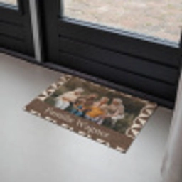 Familie – In – Muster – Dreieck – Foto Deurmat klein -sfeer2