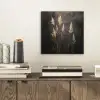 Siergras - Pluimen - Verlichting - Zwart aluminium wit klein -sfeer1