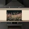 Hert - Wilde bloemen - Bos keuken achterwand spatscherm klein -sfeer1