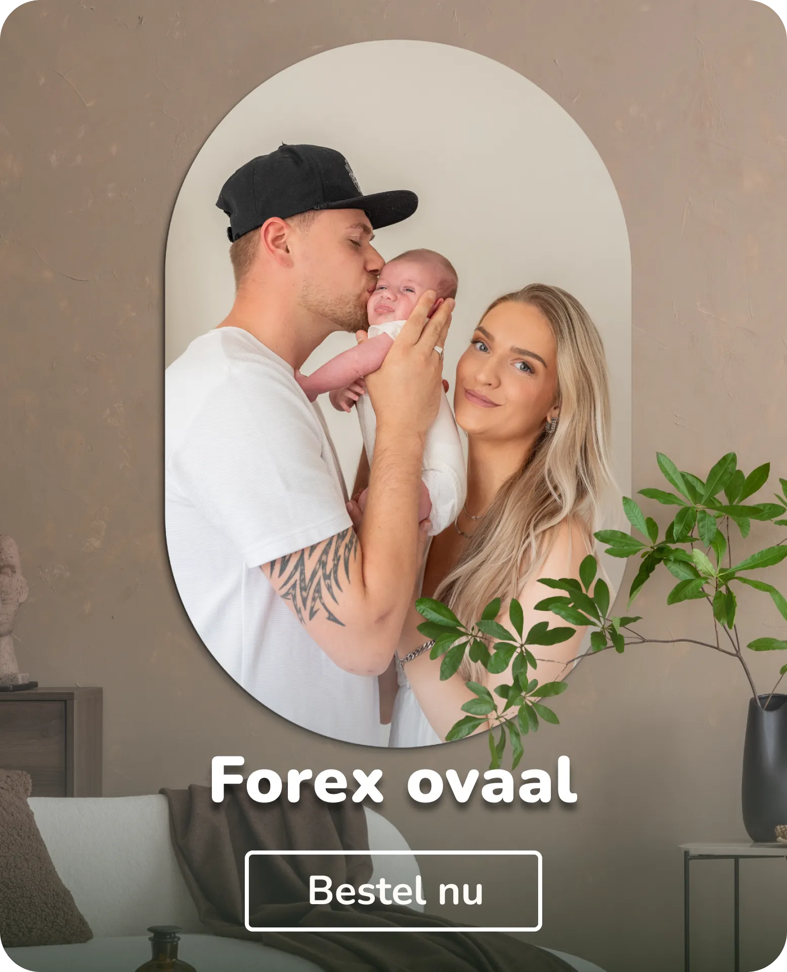 Foto op forex ovaal