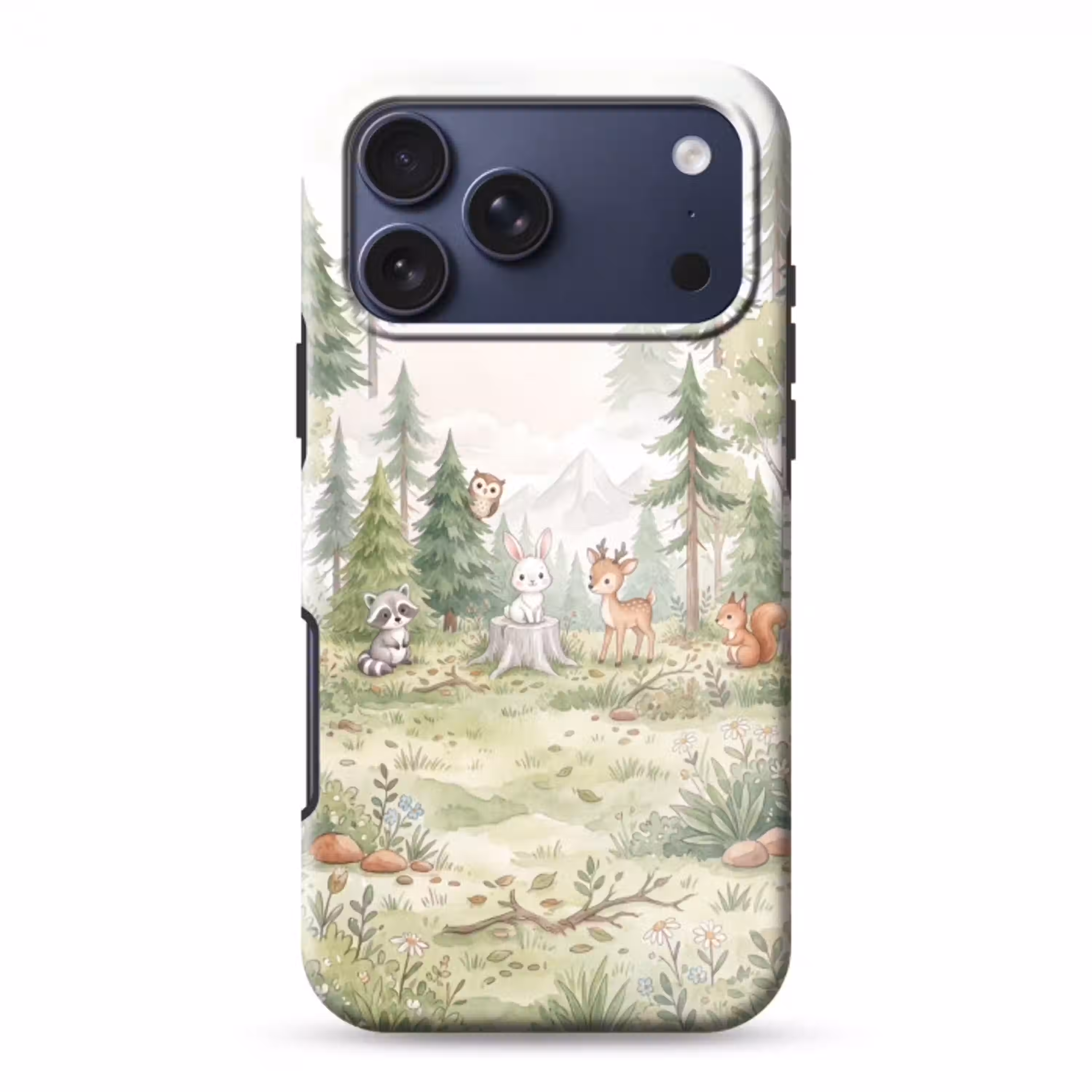 Bos - Dieren - Groen Toughcase MagSafe Apple iPhone 17 Pro Max klein -3d