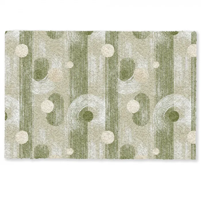 Artistiek - Modern - Groen Deurmat klein 898 -zkaufland3d