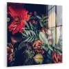 Boeket - Stilleven - Bloemen - Planten - Rood plexiglas 5mm klein -zzzproduct_nieuw