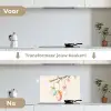 Paastak - Strikje - Eieren keuken achterwand spatscherm klein -voor_na_NL