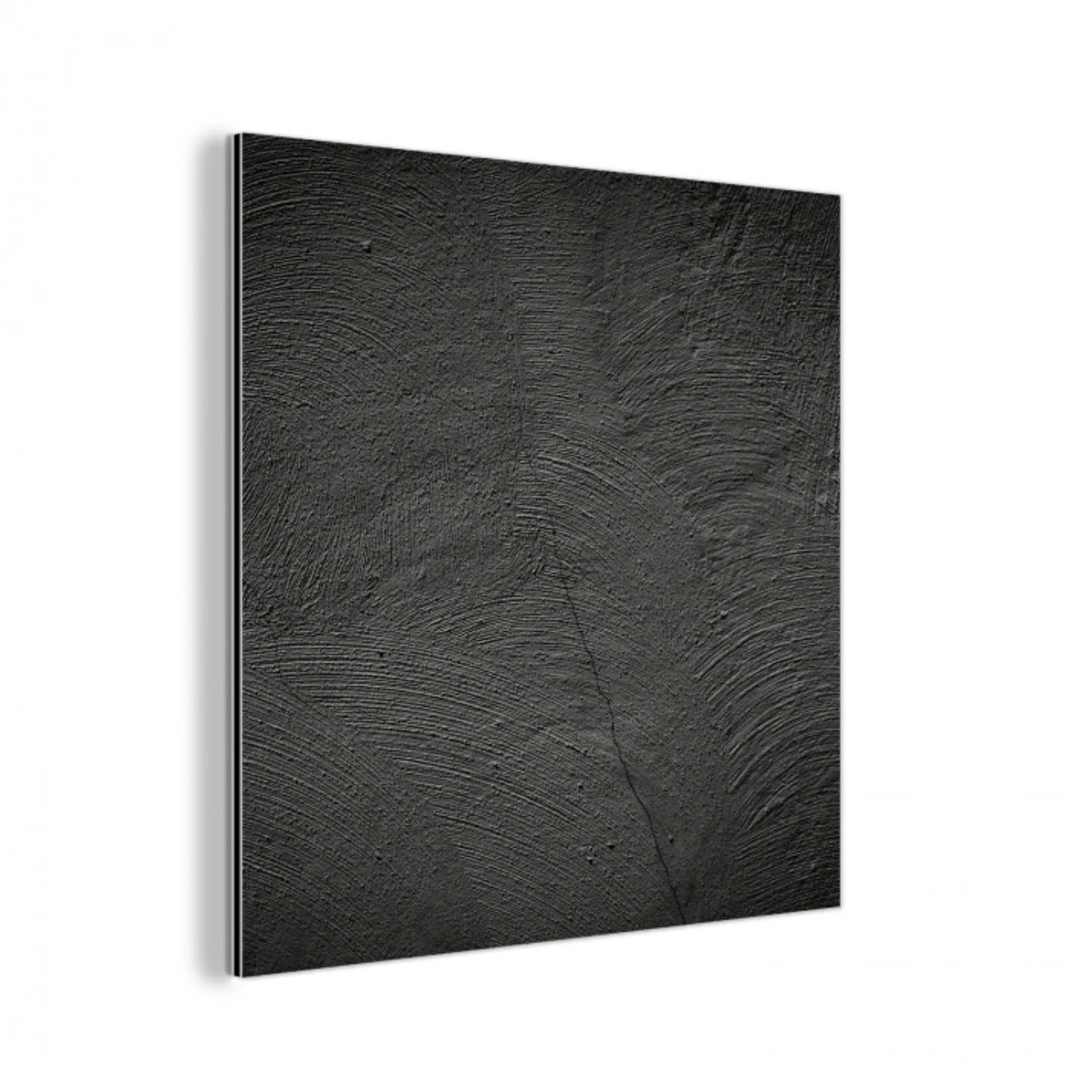 Beton print - Industrieel - Zwart aluminium wit klein -3d