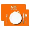 Oranje - Blauw - Go get that dream Placemat vinyl groot -zzsfeer2_Kitchenyeah-website