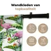 Flamingo - Bladeren - Tropisch Wandkleed katoen klein -sfeer2