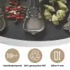 Lepels - Specerijen - Kaneel - Chili Akoestische PET Vilt - Rond klein -closeup_NL