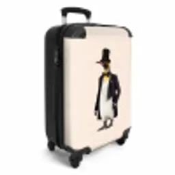 Pinguin in Pak NBS - Handbagage koffer - Unisex middel -productfoto_3d