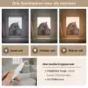 Portret - Paard - Elegant Light Box met kabel (Tafellamp) klein -USP_lichtkleurNL