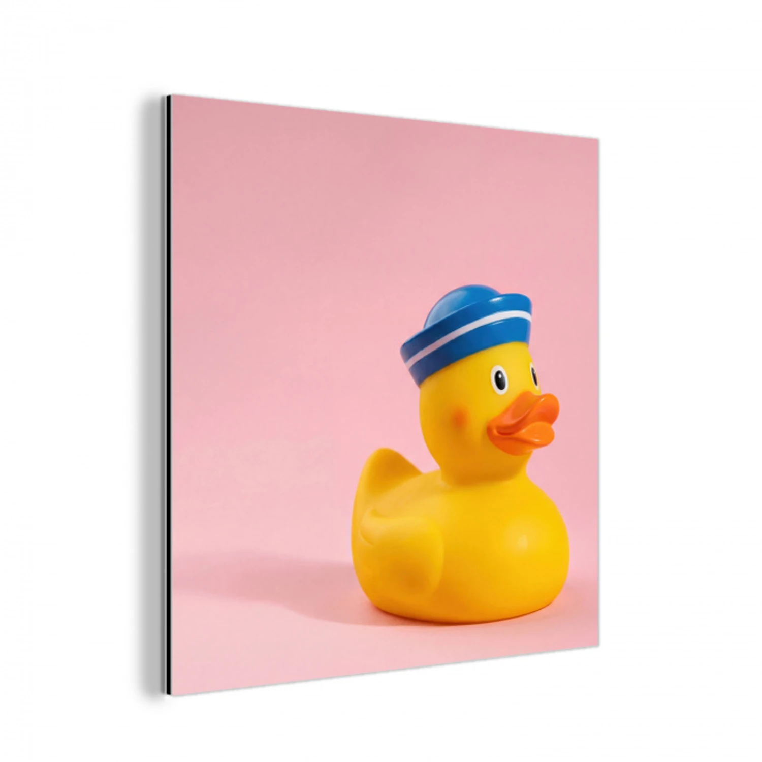 Matroos - Eend - Roze aluminium wit klein -3d