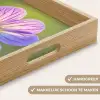 Bloem - Close up - Paars Dienblad Rechthoek middel -USP_HandgreepNL