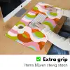Abstract - Vormen - Roze Muismat XXL klein -sfeer3