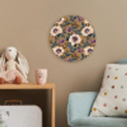 Floraal - Stilleven - Kleurrijk Wandcirkel kunststof plaat 5mm dik klein 188 -tsfeer1_kind