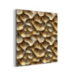 Abstract - Antiek - Goud aluminium wit klein 46 -3d