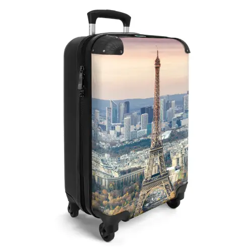 Eiffeltoren - Herfst - Parijs - Avond NBS - Handbagage koffer - Kinderen Unisex middel -productfoto_3d