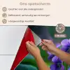 Viooltjes - Paars - Bloem - Bladeren keuken achterwand spatscherm klein -spatscherm_NL