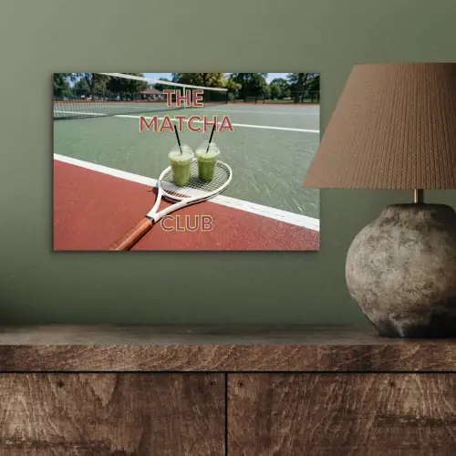 Matcha Club - Tennis - Matcha aluminium wit klein -sfeer2