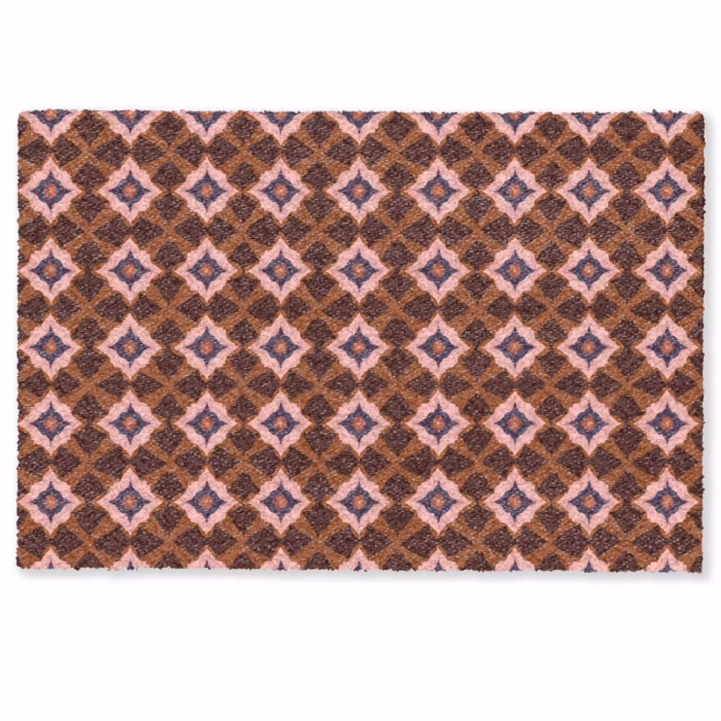 Geometrisch - Sierlijk - Bruin Deurmat klein 898 -zkaufland3d
