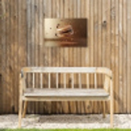 Chocolade - Macarons - Eten - Snoep Tuinposter op houten frame 2 cm dik klein -sfeer4
