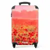Klaprozen bij zonsondergang NBS - Handbagage koffer - Unisex middel -productfoto_recht
