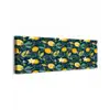 Bloemen - Bladeren - Citroenen - Blauw canvas 2cm klein 828 -z3d
