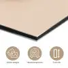 Koekje - Kruimels - beige aluminium wit klein -closeup_NL