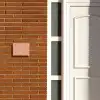 Zalmroze - Sierlijk Naambord Rechthoek middel -sfeer3-rechthoek-S