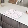 Terrazzo -  Patroon - Zacht - Snoep Inductie beschermer vinyl 3mm klein 276 -sfeer8