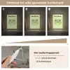 Kikker - Groen - Gezichtje Light Box met kabel (Kinderlampje) klein -USP_dimbaarNL