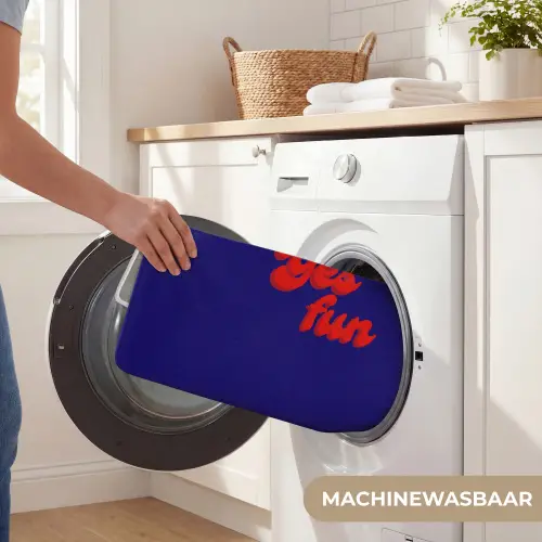 Blauw - Rood - Yes fun - 3D Badmat klein -USP_WasbaarNL