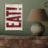 Red - Eten - Vintage - Decoratie plexiglas 5mm klein -sfeer3