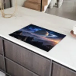 Fantasy - Kosmos - Landschap Inductie beschermer vinyl 3mm klein -sfeer8