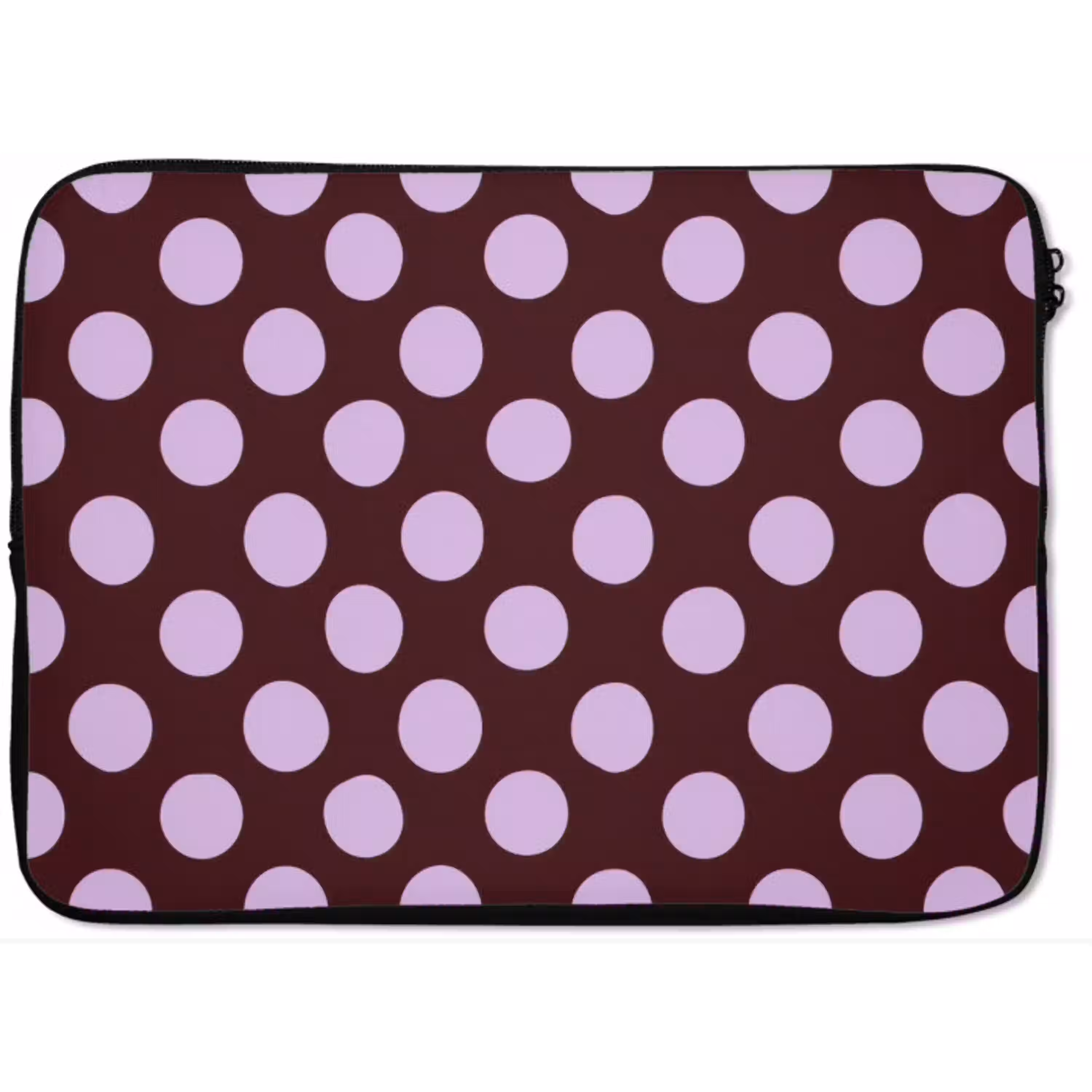 Klassiek - Stippen - Paars laptophoes neopreen klein 279 -zkaufland3dotto