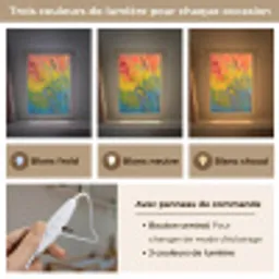 Veren - Ara - Kleurrijk Light Box met kabel (Kinderlampje) klein -USP_lichtkleurFR