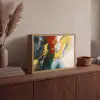 Modern - Kerst - Abstract - Goud Light Box met batterij (Wandlamp) middel -sfeer2