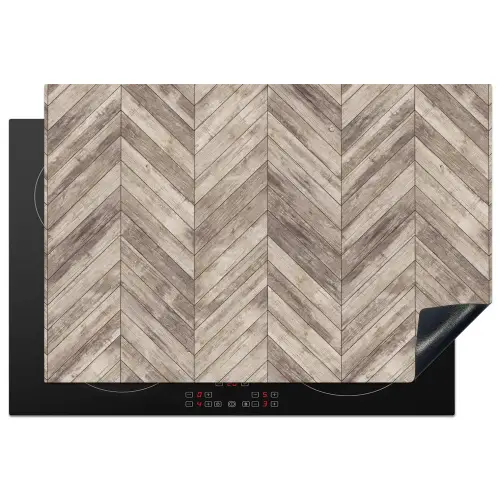 Plank - Patronen - Brocante Inductie beschermer vinyl 3mm klein 276 -3d