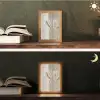 Pampasgras - Pluim - Wit Light Box met kabel (Tafellamp) klein -sfeer3