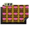 Abstract - Bloemen - Roze Inductie beschemer met haakjes klein 777 -3d