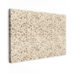 Luipaard - Klassiek - Beige Tuinposter op houten frame 2 cm dik klein 845 -3d