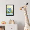 Gieter - Lavendel - Bloesems fotolijst zwart zonder passe partout klein -usfeer4_kinderkamer