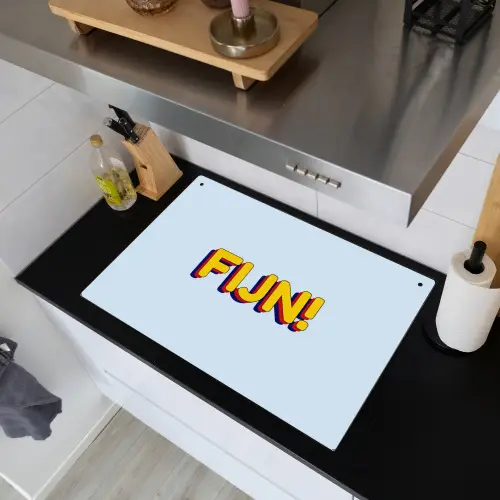 Fijn - Geel - Oranje Inductie beschemer met haakjes klein -sfeer1