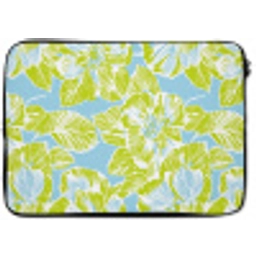 Modern - Bloemen - Groen laptophoes neopreen klein 279 -zkaufland3dotto